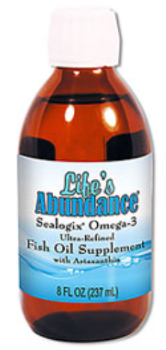 066 newlifesabundanceomega3oil New & Improved Sealogix Omega 3 Ultra Refined Fish Oil Liquid